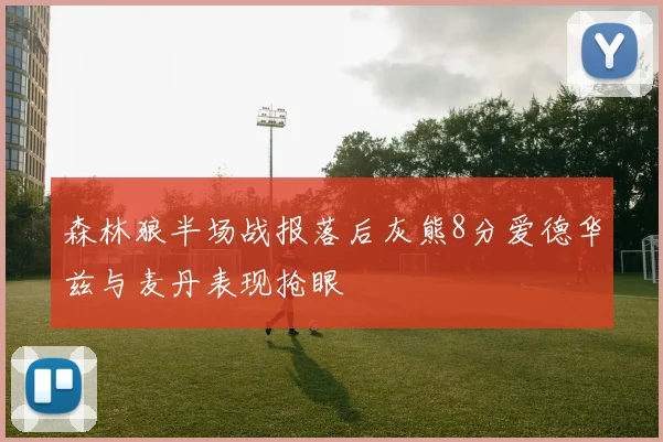 森林狼半场战报落后灰熊8分爱德华兹与麦丹表现抢眼